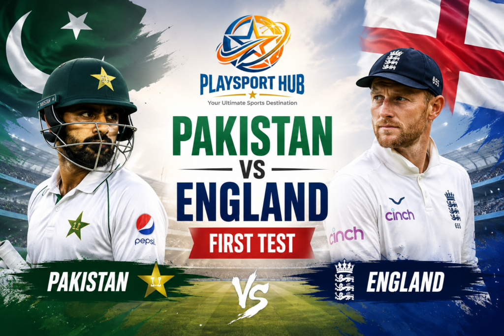 Pakistan vs England First Test