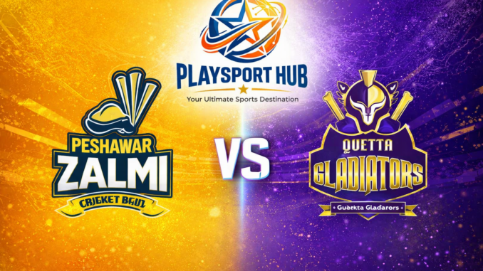 Peshawar Zalmi vs Quetta Gladiators