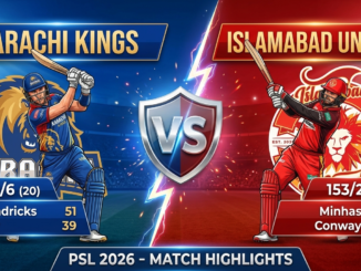 Islamabad United vs Karachi Kings Match